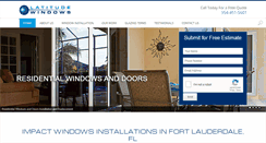 Desktop Screenshot of latitudewindows.com